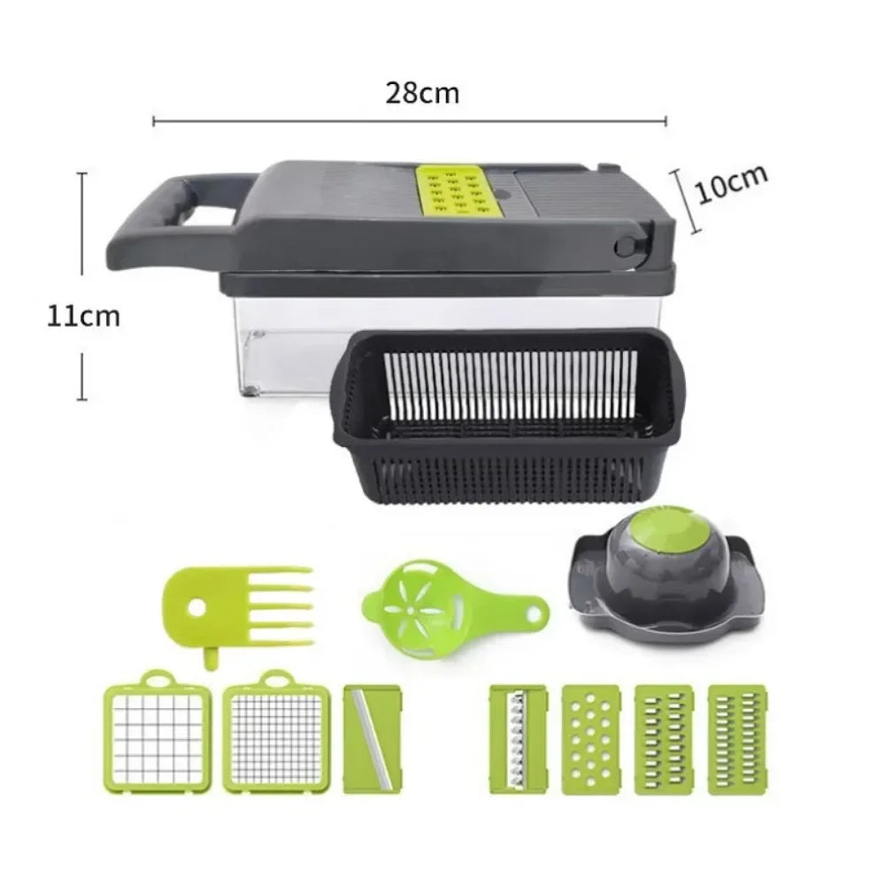 Vegetable dicer | 16 attachments