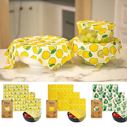 Reusable food-cover | Beeswax sheets