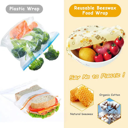 Reusable food-cover | Beeswax sheets